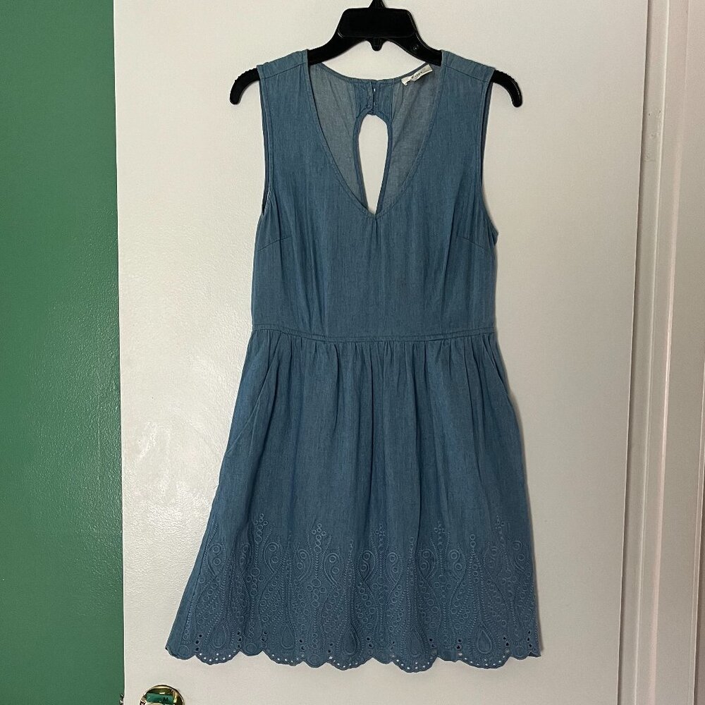 Esley Modcloth Chambray Mini Dress
